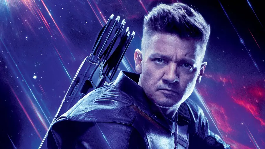 Jeremy Renner Hawkeye Stock Photo