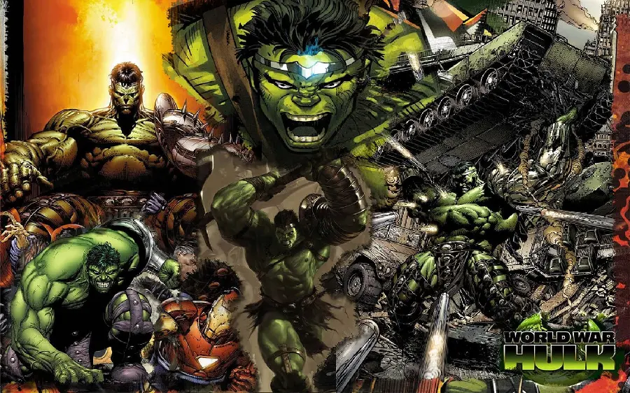 Download special and beautiful backgrounds of Hulk Gladiator