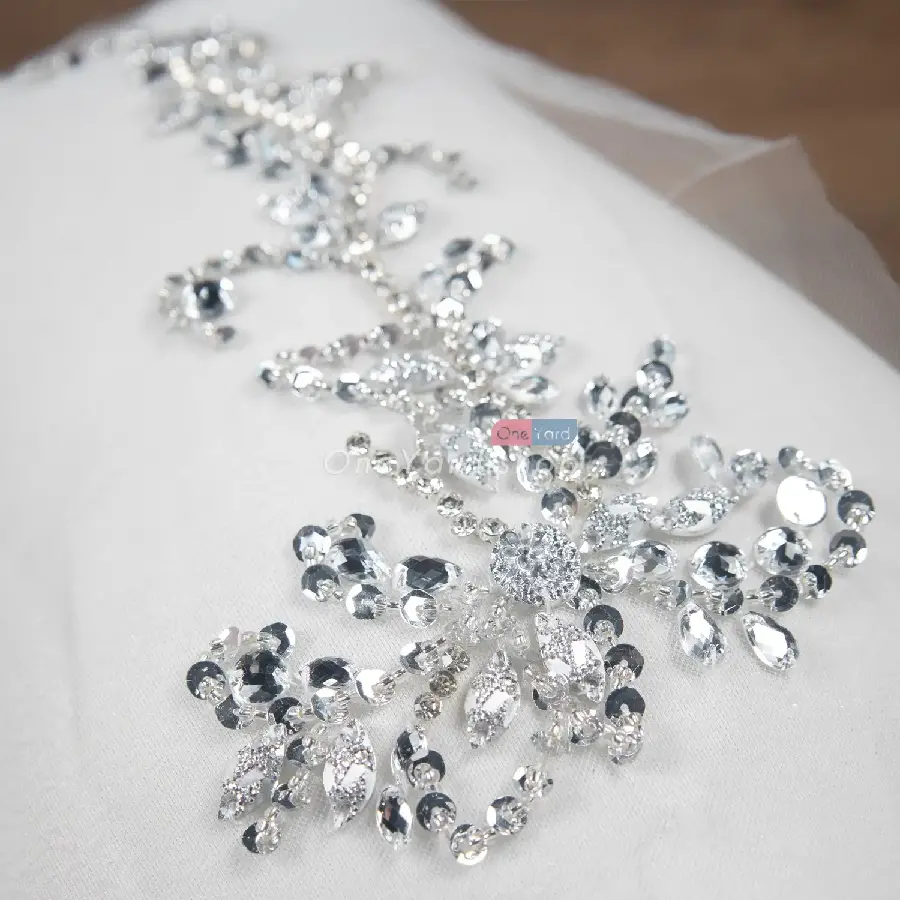 Photo of handmade rhinestones