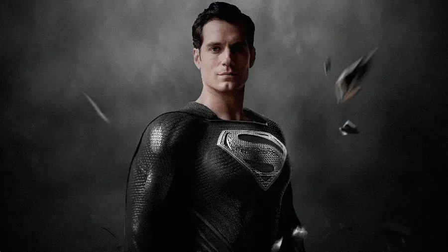 Black Superman Costume Photo