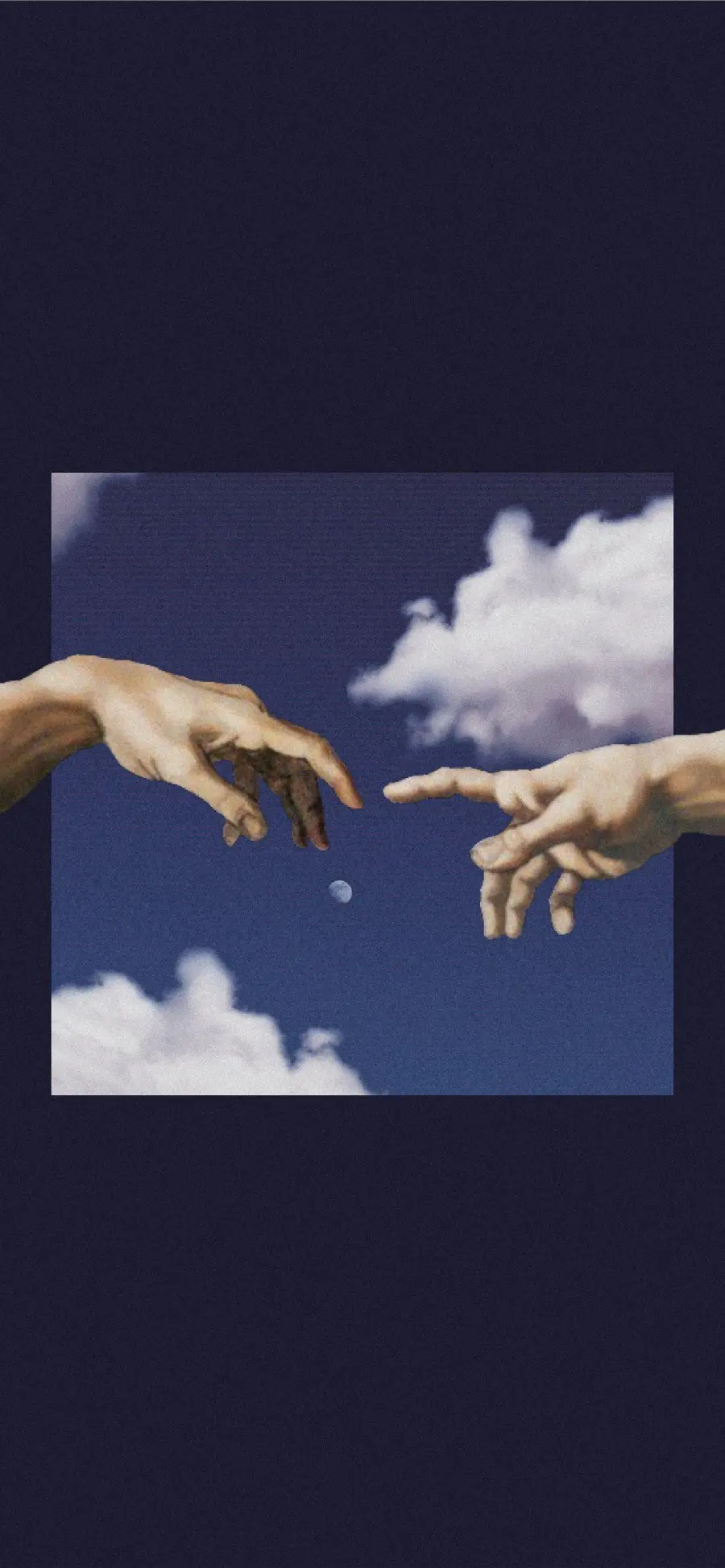 Download Michelangelo's hands profile picture for free