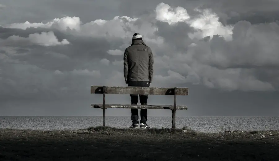 Boy's sad profile picture