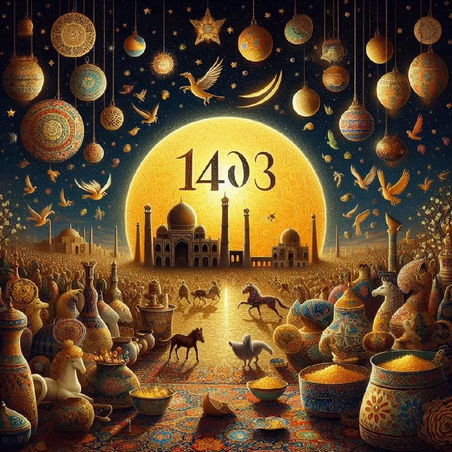 Nowruz and 1403 greeting story in English