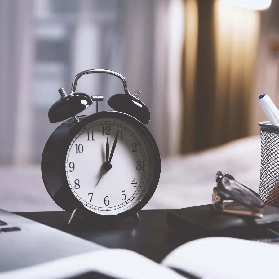 Analog Clock Stock Photo