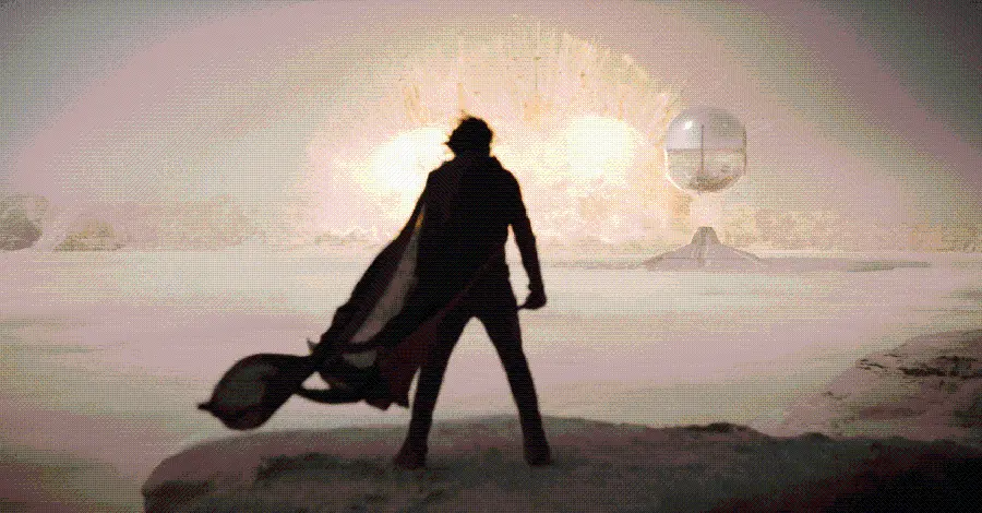 Wallpaper suitable for the monitor from the movie Dune Dune Part 2
