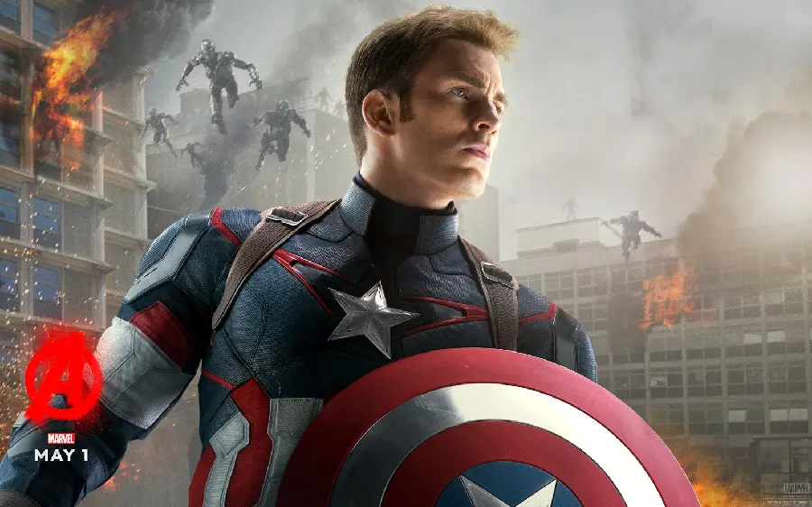 Captain America Avengers Background Image for Computer