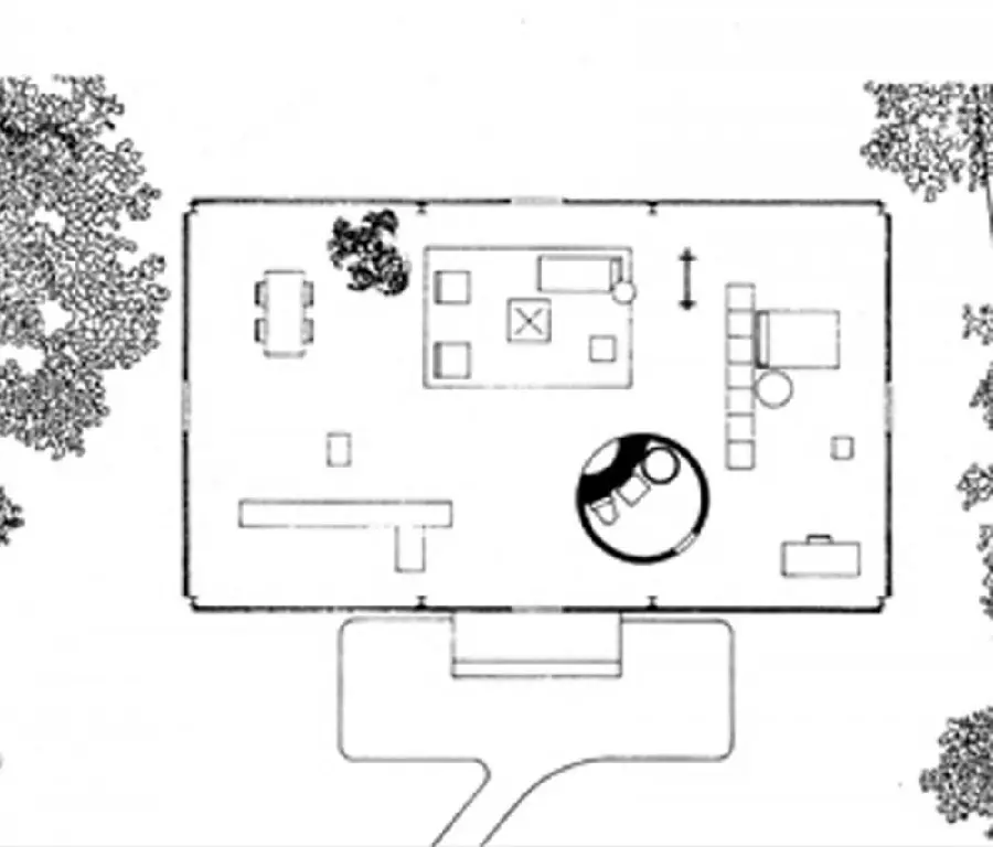 Glass house plan and plan free download high quality