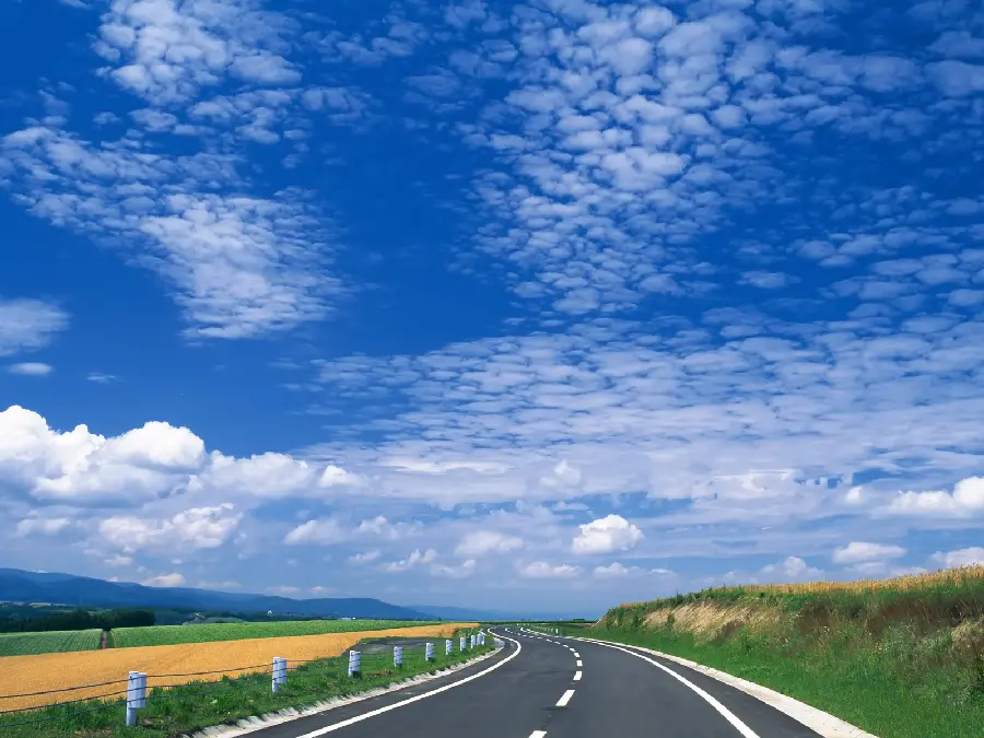 High quality road photo