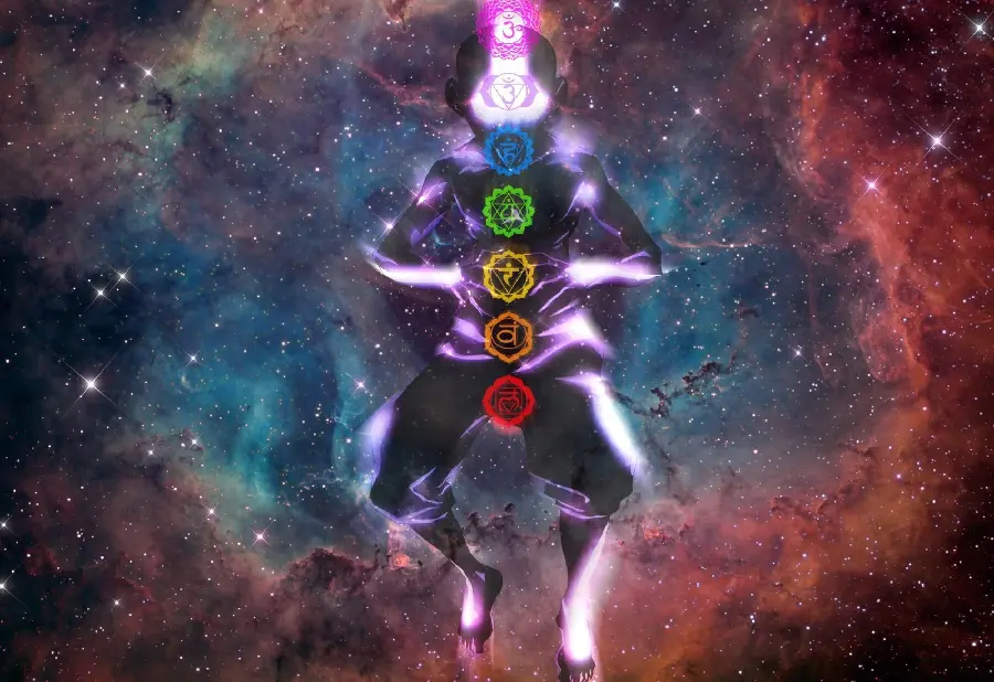 Unique Background for Desktop with Avatar Elements Design