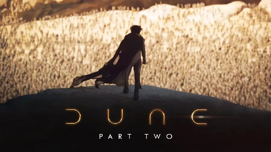 Dune 2 stock image directed by Denis Villeneuve