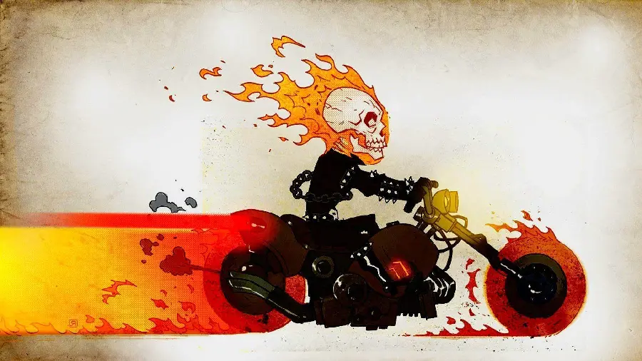 Ghost Rider and Ghost Rider Wallpaper