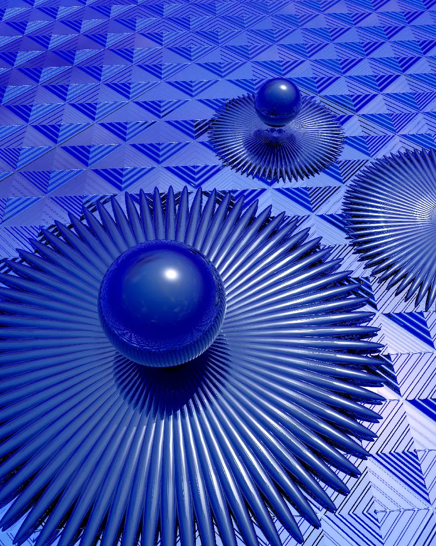 Metallic world image for work and business profiles