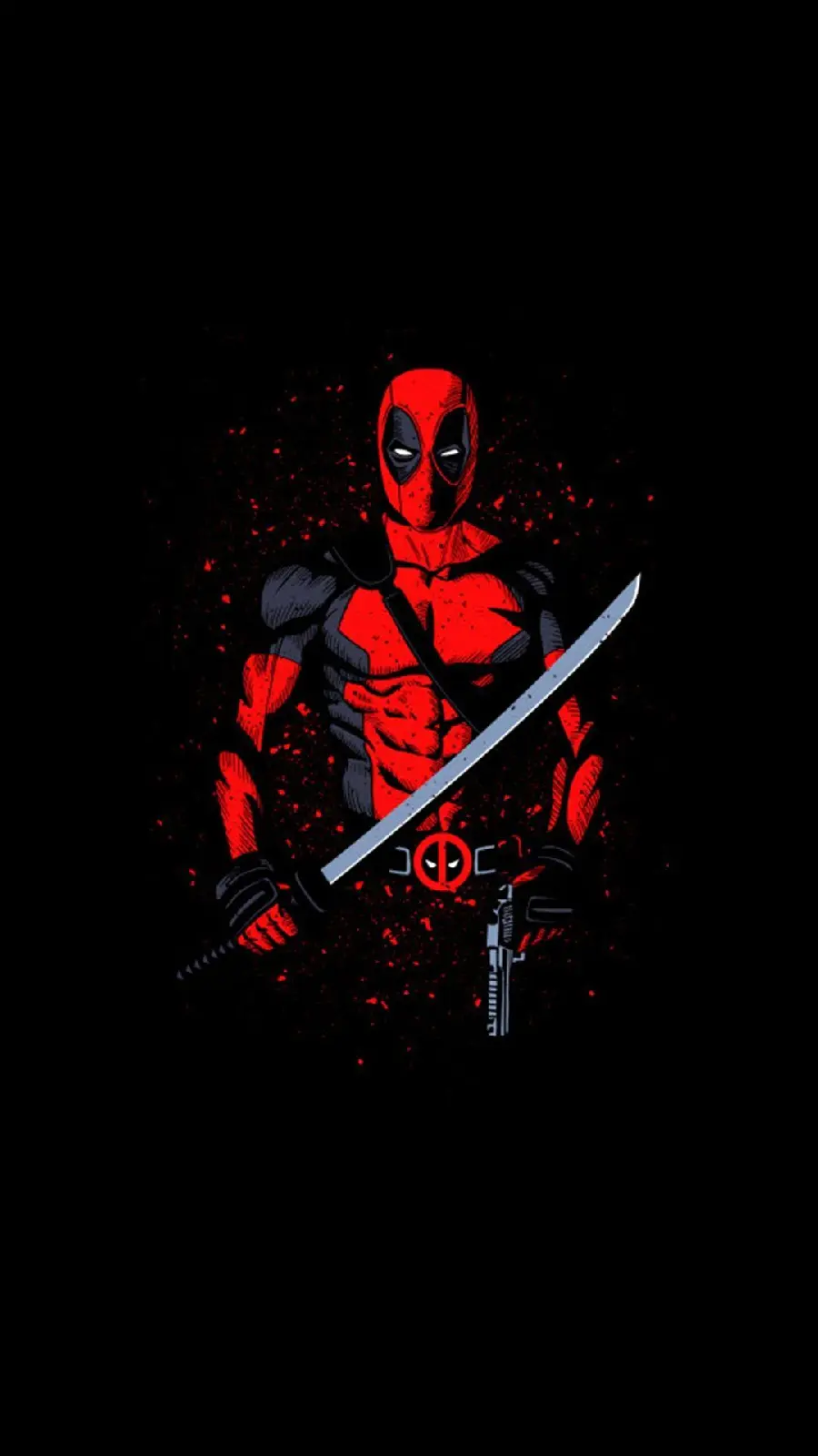 Deadpool Background for iPhone