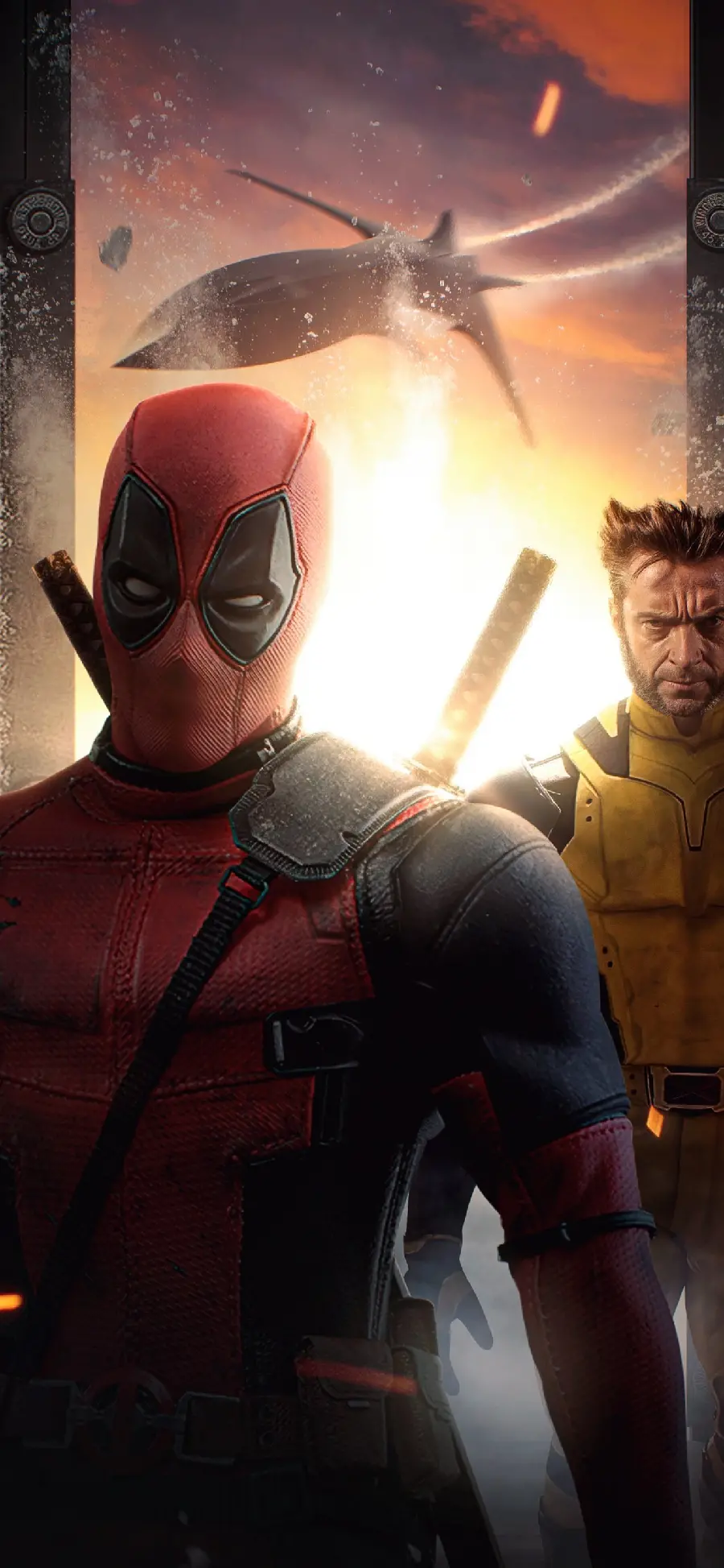 New Deadpool and Wolverine movie photo