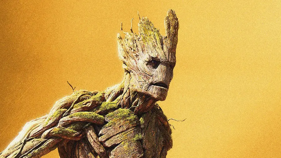 Groot Desktop Wallpaper