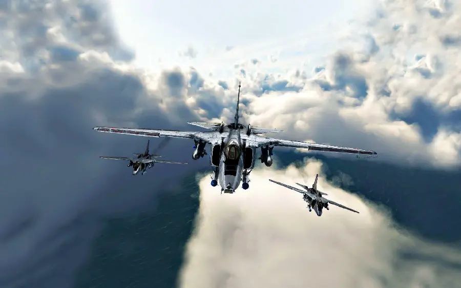 Profile photo of airplanes in flight