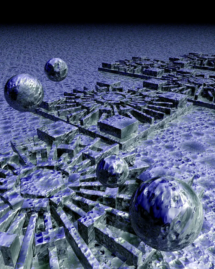 Creative Metallic World Background with the Highest Quality Available
