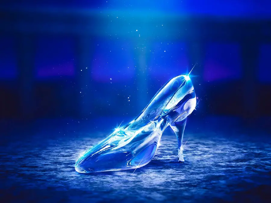 Cinderella's glass shoe