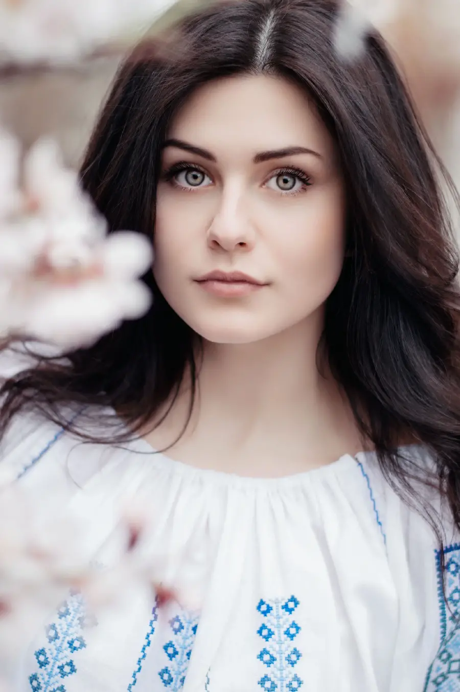 Handsome girl stock photo