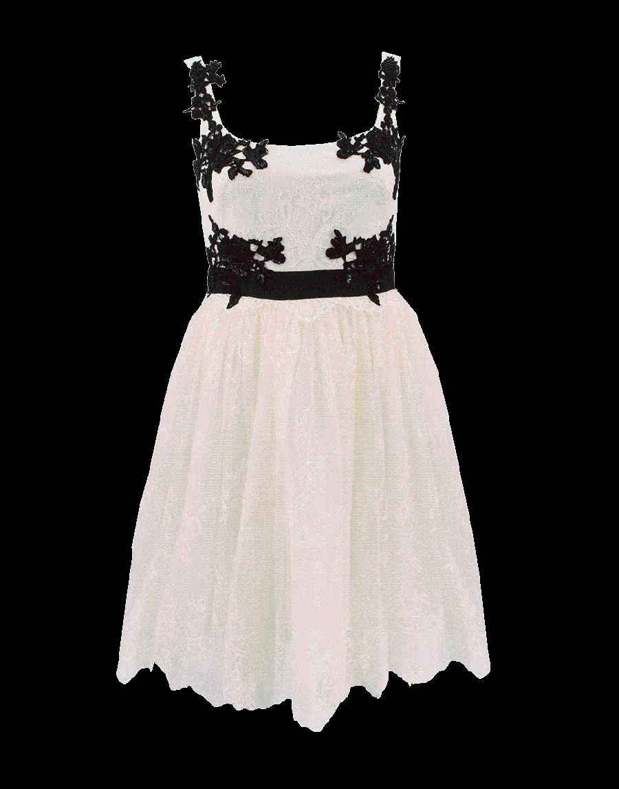 A very beautiful and cool short evening dress