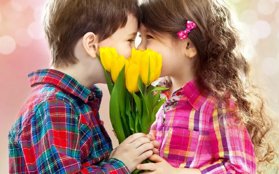 Cute Baby Couple HD Quality Image Download