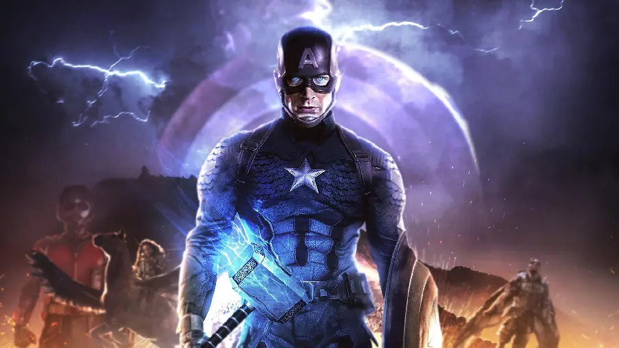 Captain America Boys Wall Poster