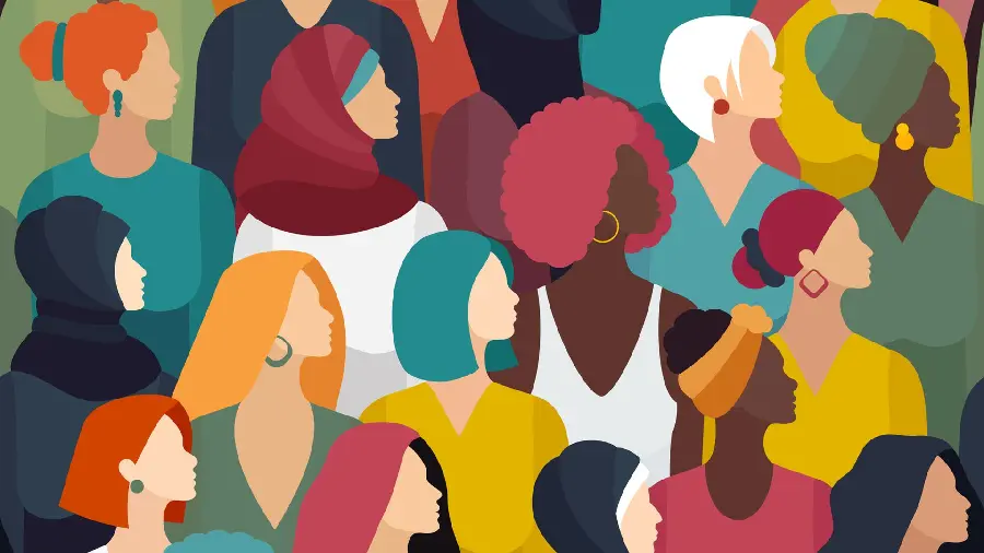 Wallpaper of International Women's Day on March 8