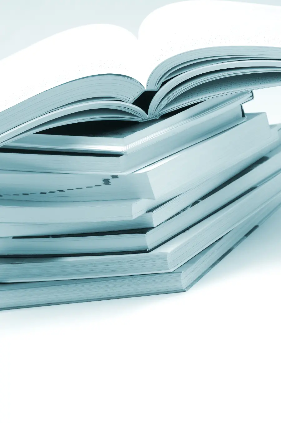 Photo of a paper book for phone wallpaper