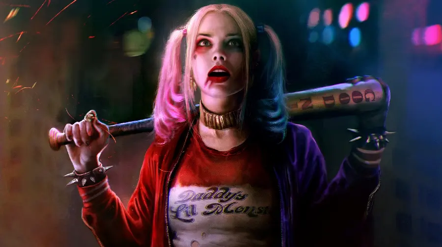 Margot Robbie as Harley Quinn