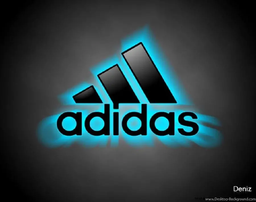 Luxury Adidas Logo Graffiti Art Wallpaper
