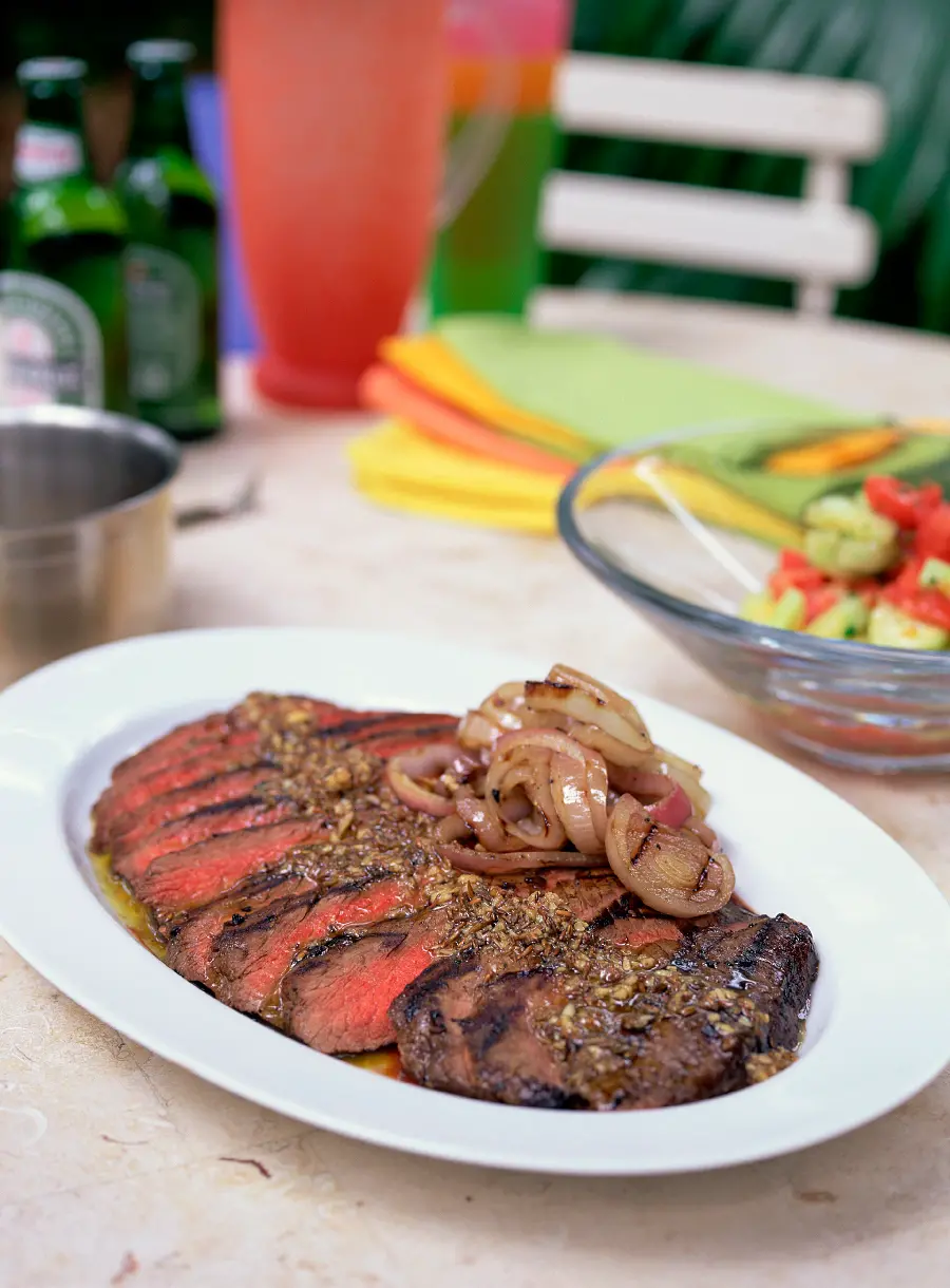 High resolution background of a special meat dish