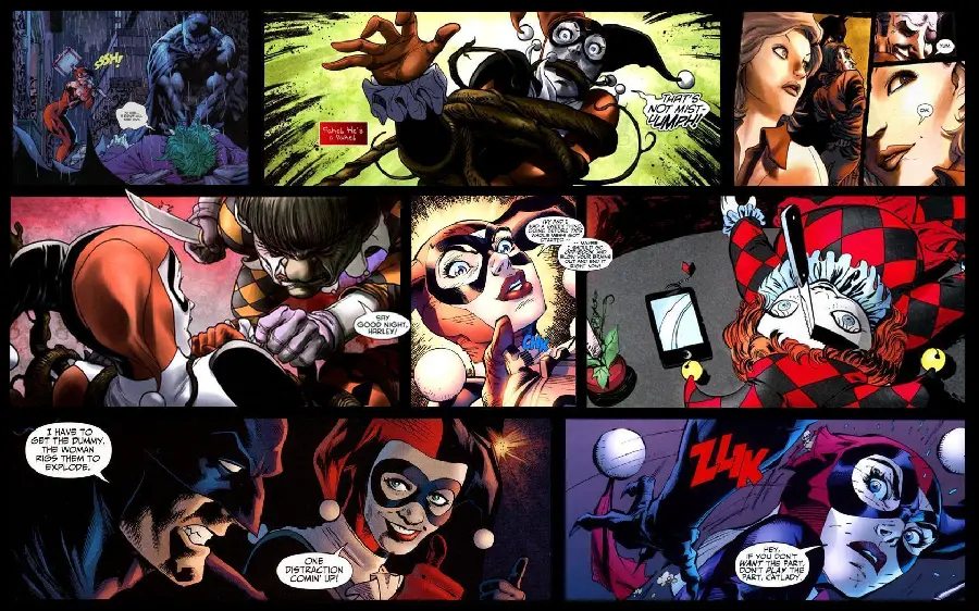 Harley Quinn Comic Book Photo
