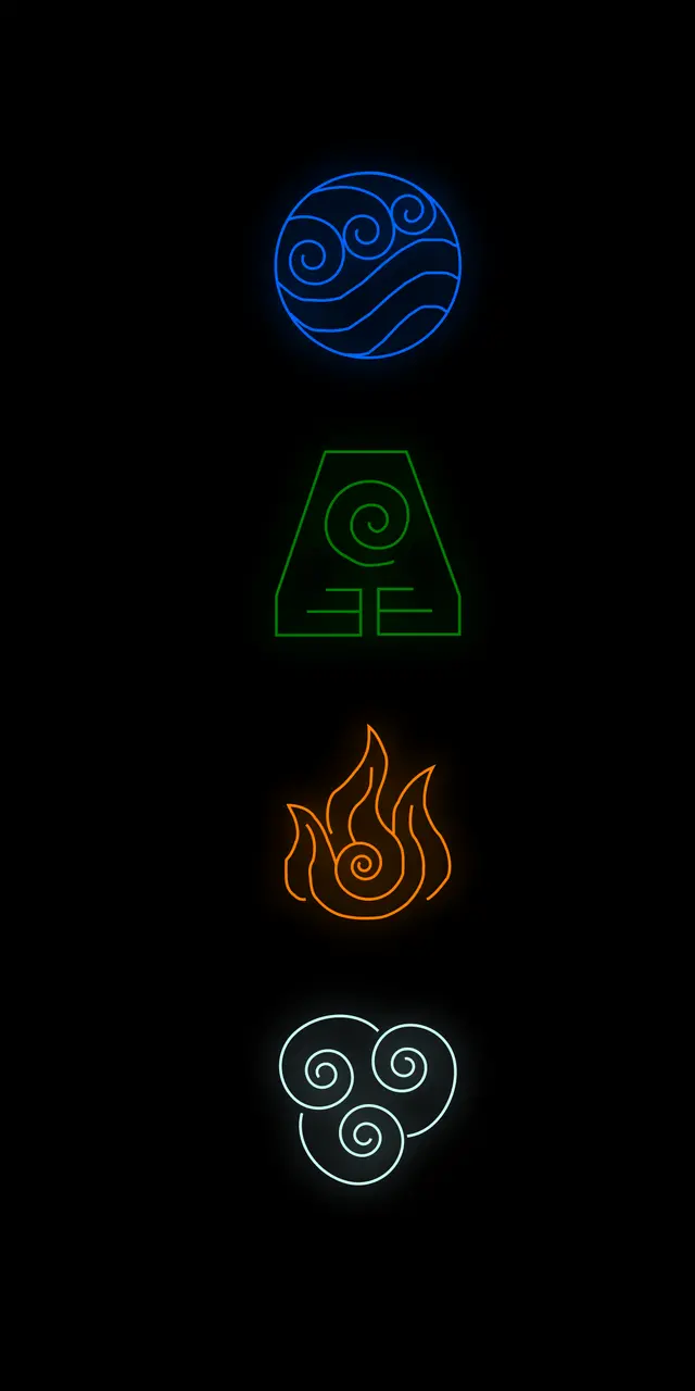 Stunning wallpaper of avatar elements for phone background