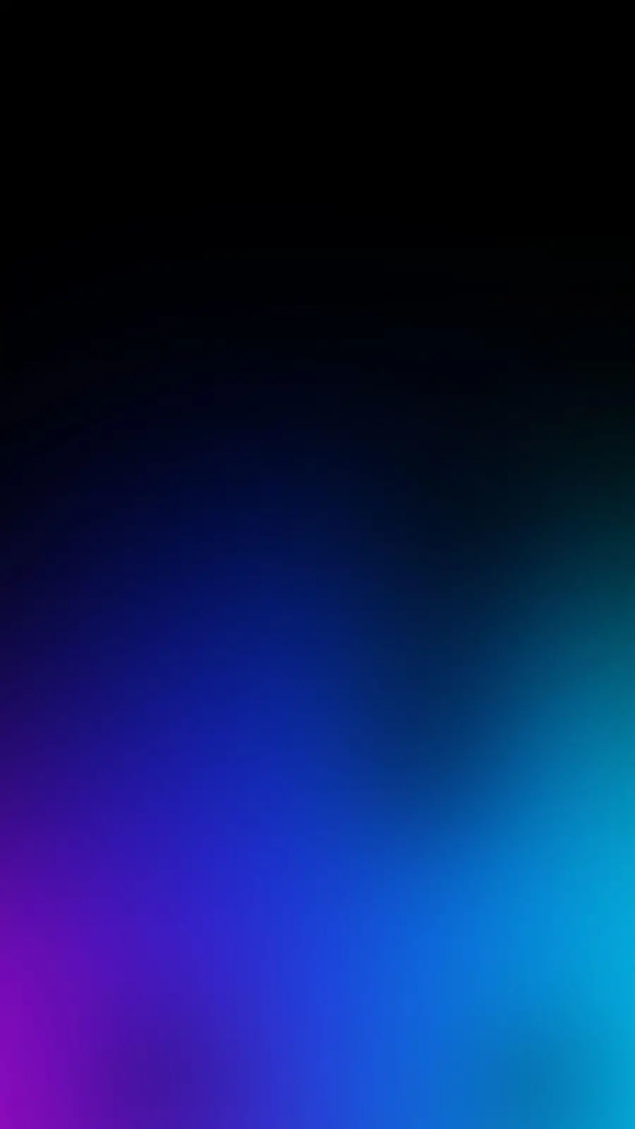 Awesome Gradient Navy Blue Purple on Black Background with Soft Gradient For iPhone Samsung Xiaomi