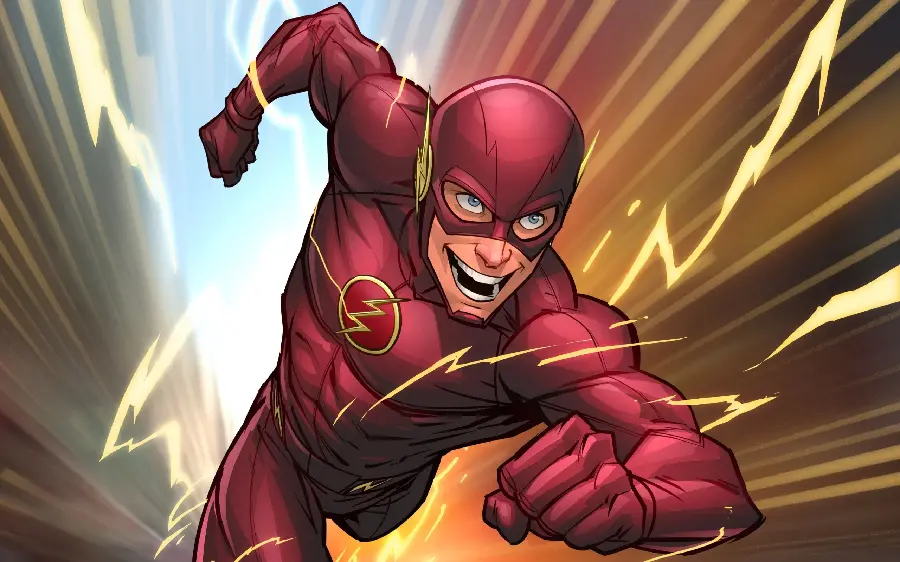 Download completely free high-quality images of DC Flash comics
