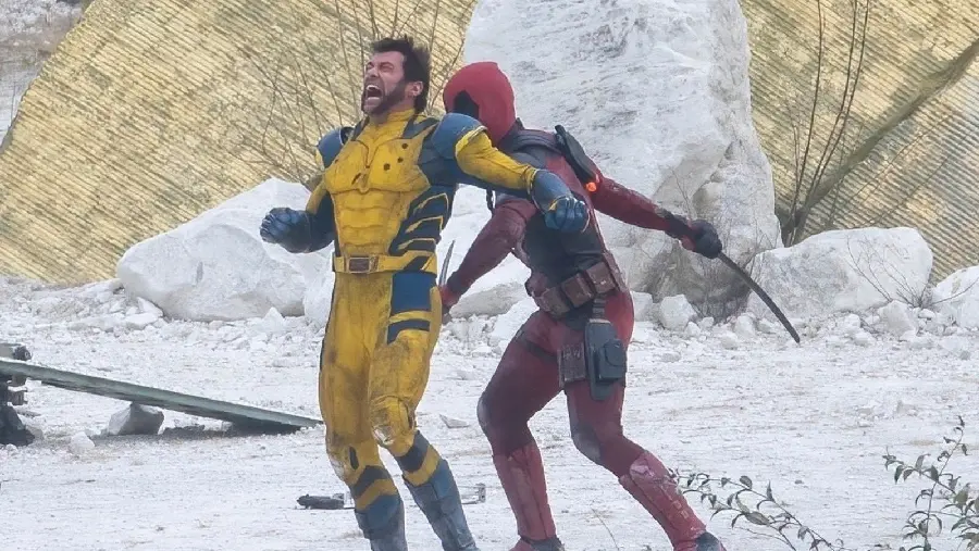 Photo of Deadpool and Wolverine in the new movie