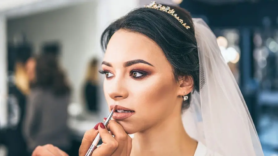 Bridal makeup photo