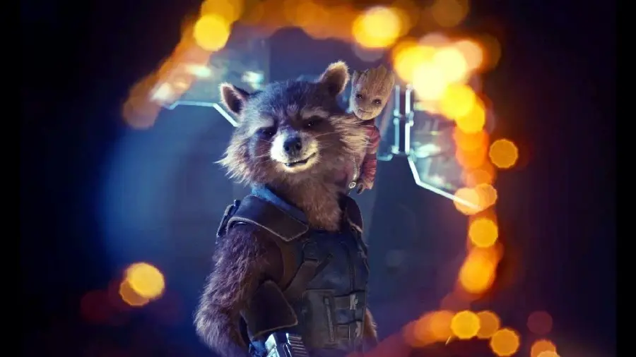 Rocket Raccoon Background