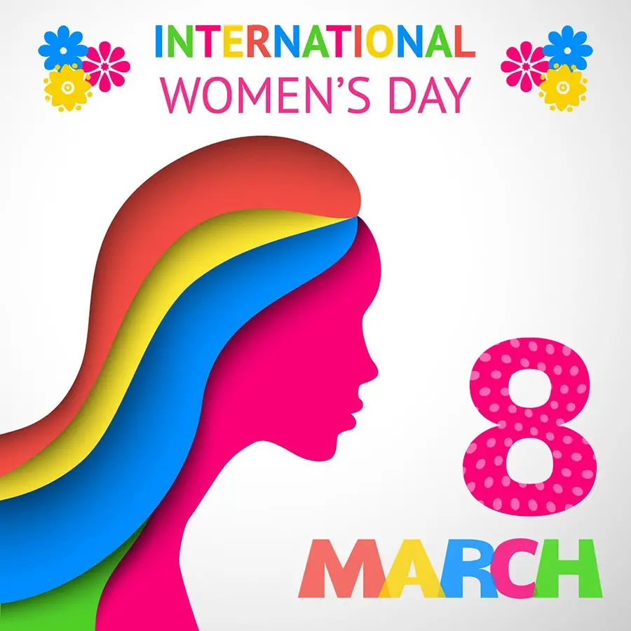 Happy Women's Day Profile Photo on March 8
