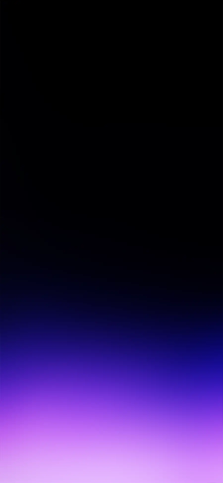 Dark purple background next to black background with a soft gradient for Samsung