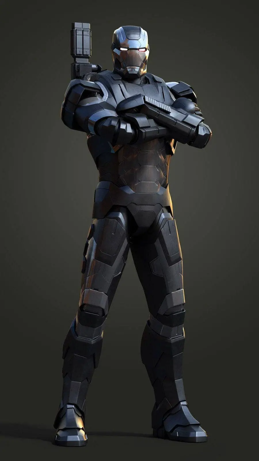 Best quality background suitable for iPhone with a war robot design