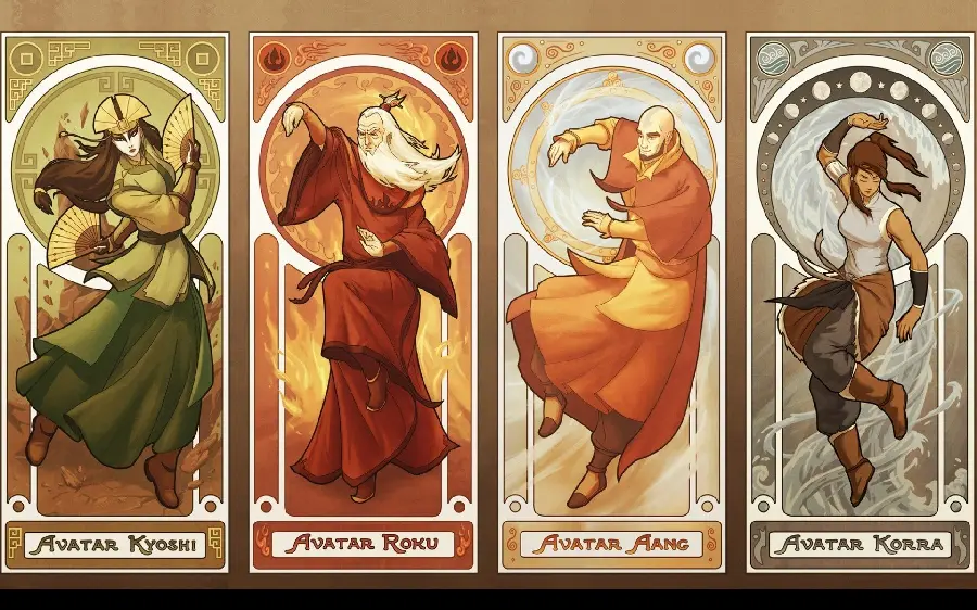 Image for printing from the avatar element controls card