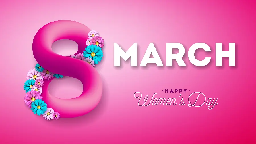 International Women's Day photo on March 8, the glory and power of women