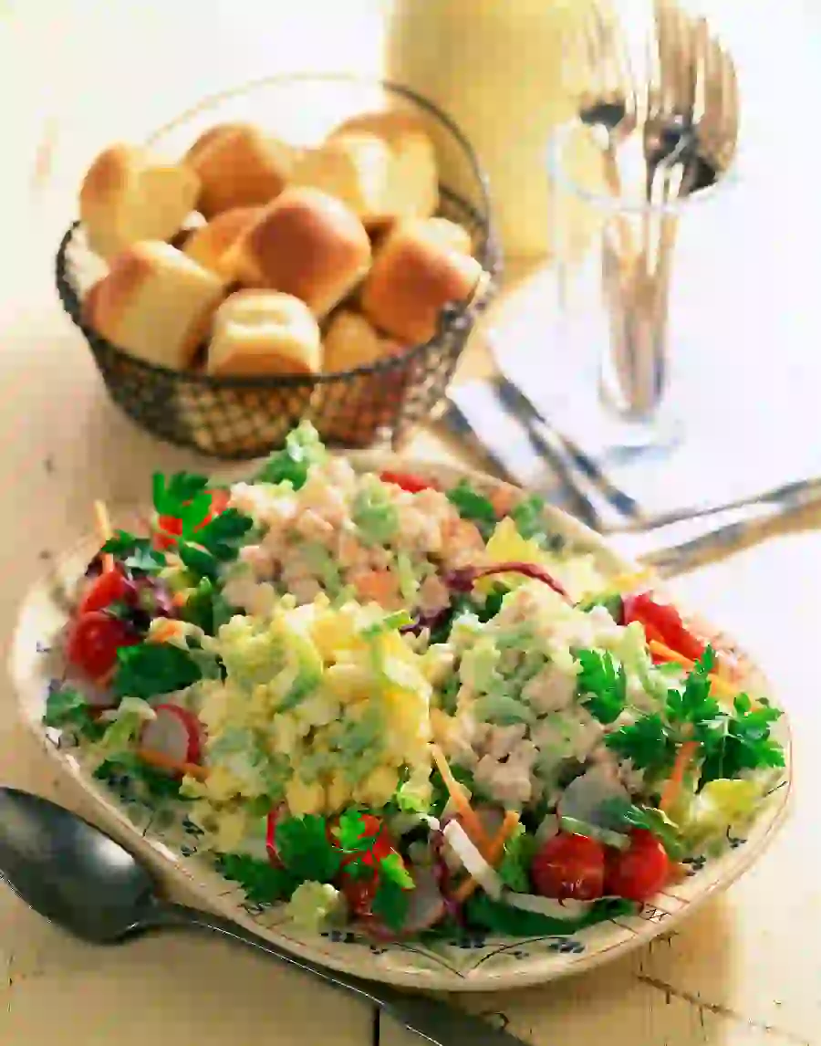 Wallpaper for salad making idea