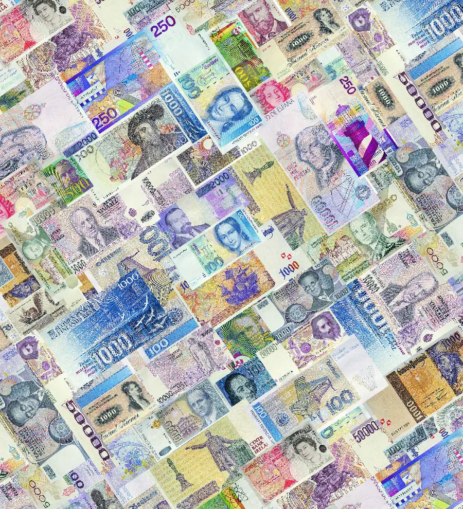 Money and Wealth Background