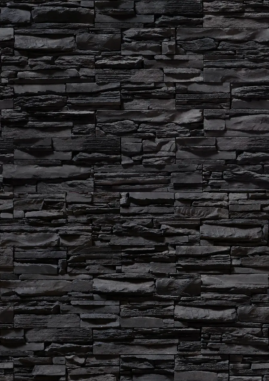 Black guillotine stone material with hd quality for 3ds max and interior design
