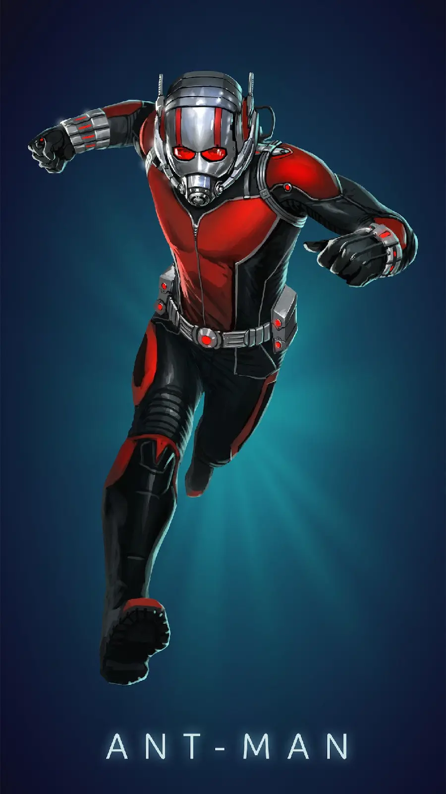 Stylish and cool Ant Man wallpaper for iPhone