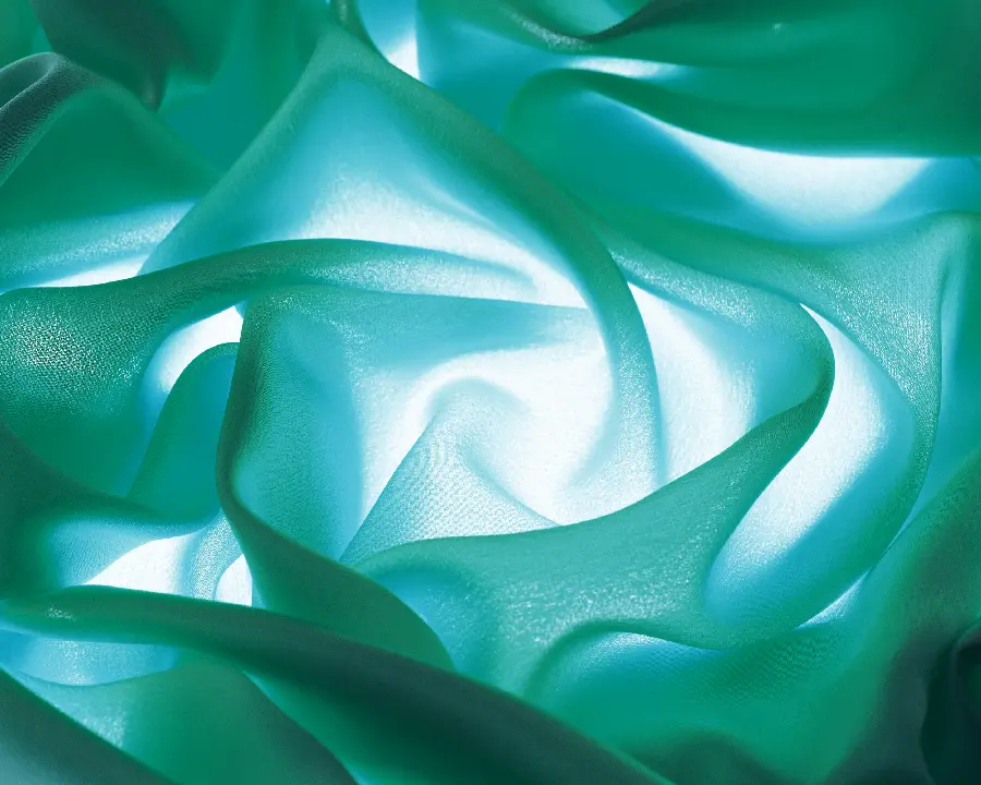 Classy profile picture of fabric texture and material of green fabric