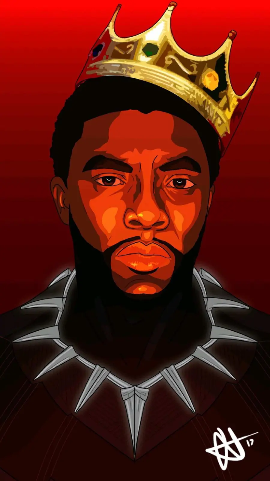 Photo of Chadwick Boseman as Black Panther