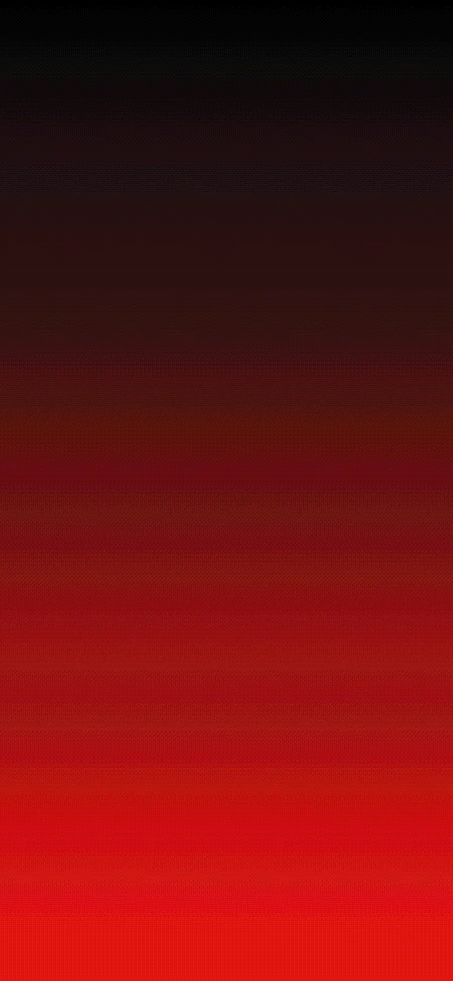Red Gradient with Soft Gradient to Black for iPhone Wallpaper